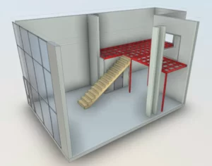 3D Визуализация Антресольного Этажа